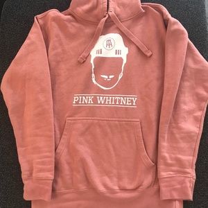 Spittin’ Chiclets Pink Whitney Mens Medium Hoodie Hockey